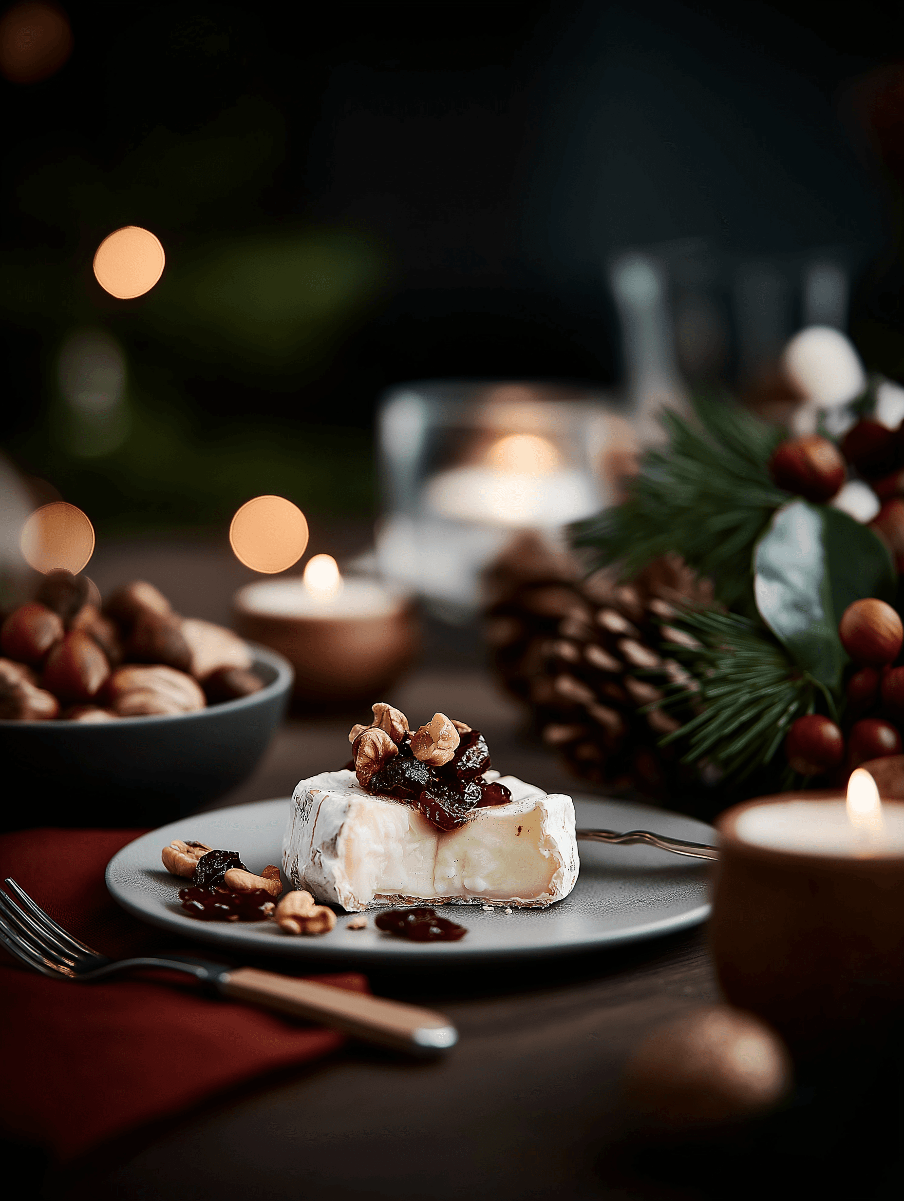 Apelsinkryddad brie